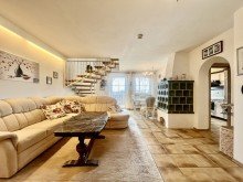 Wohnen-Essen Penthouse-Feeling auf zwei Ebenen - gro�z�gige Maisonette-Wohnung mit Dachterrasse und Weitblick!