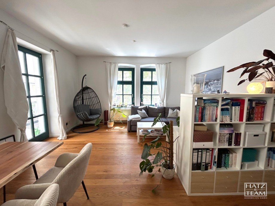Wohnzimmer Etagenwohnung Passau