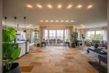 Wohn-Esszimmer Luxuri�se Architektenvilla mit herrlichem Blick in
Passau-Salzweg!