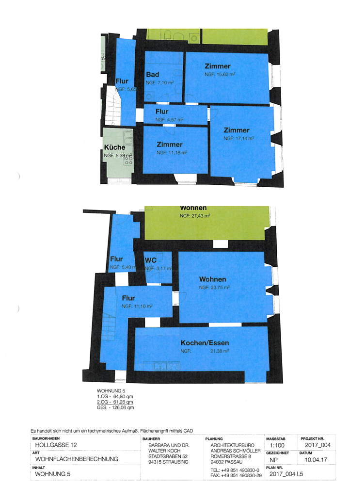 Grundriss Wohnung Etagenwohnung Passau