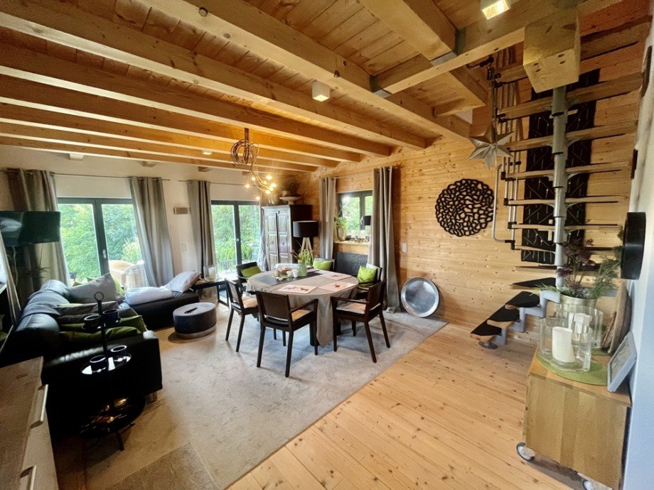 Wohn-Esszimmer Chalet Hauzenberg