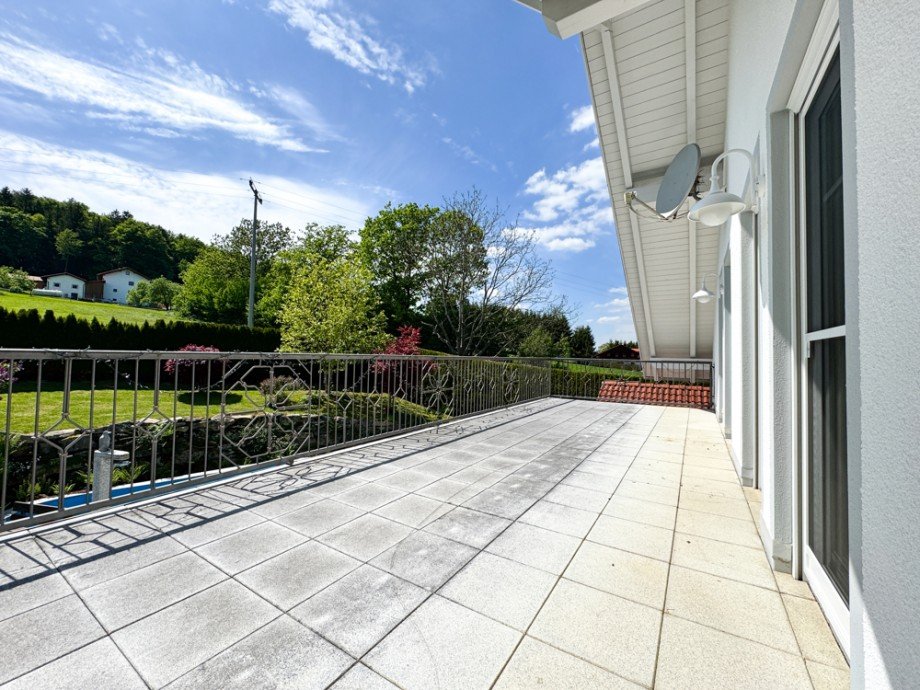 Terrasse Schlafzimmer Villa Hauzenberg