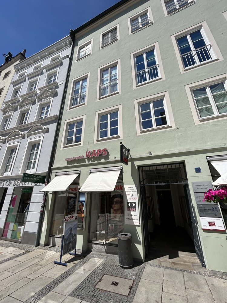Au�enansicht Einzelhandelsladen Passau