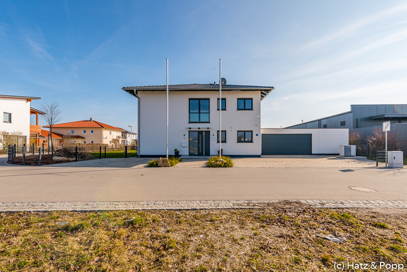 Au�enansicht Einfamilienhaus Pocking