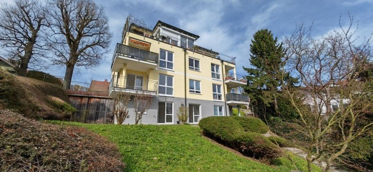 Hausansicht Passau Maisonettewohnung Au�ergew�hnliche Maisonette-Wohnung in Toplage von Passau!