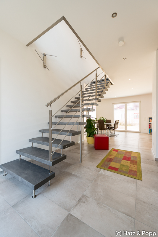 Treppe ins OG Einfamilienhaus Pocking