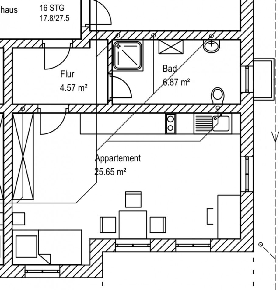Grundriss Wohnung Erdgeschosswohnung Passau