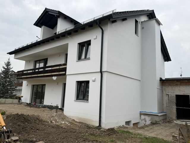 Hausansicht Etagenwohnung Bad F�ssing