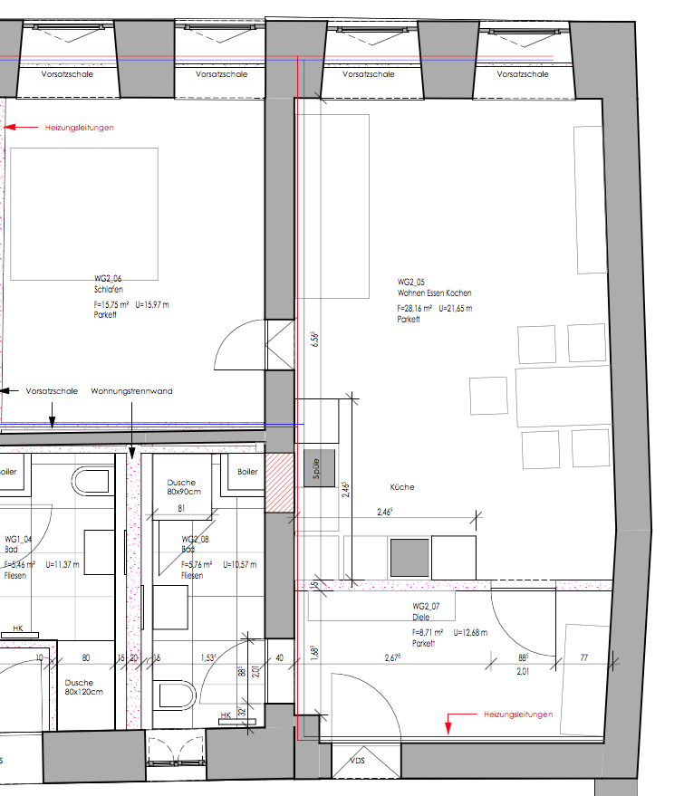 Grundriss Etagenwohnung Passau