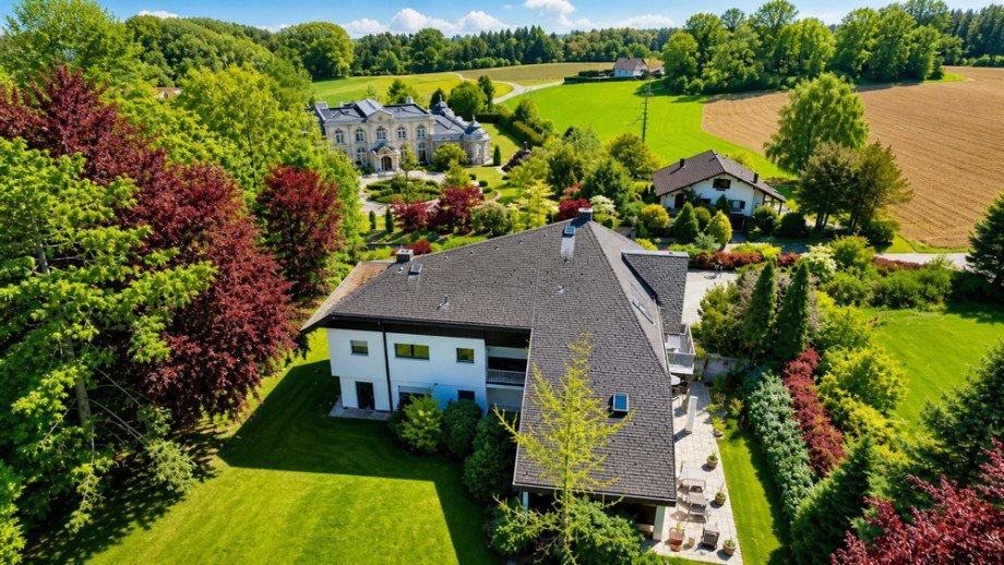 Drohnenbild Villa Freinberg