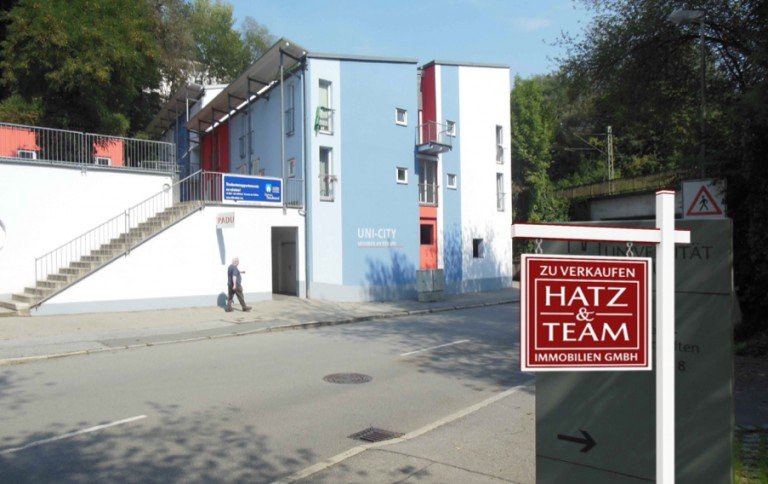 Hatz & Team Immobilien GmbH Passau Etagenwohnung Studentenapartment mit Tiefgaragenstellplatz direkt gegen�ber der Universit�t Passau!