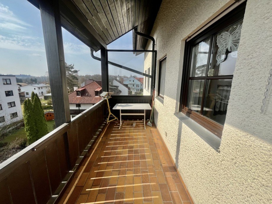 Balkon Maisonettewohnung Passau