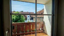Ausblick K�che Charmante 2-Zimmerwohnung mit Balkon in Passau!
