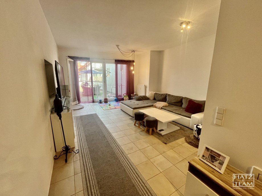 Wohnzimmer Etagenwohnung Passau