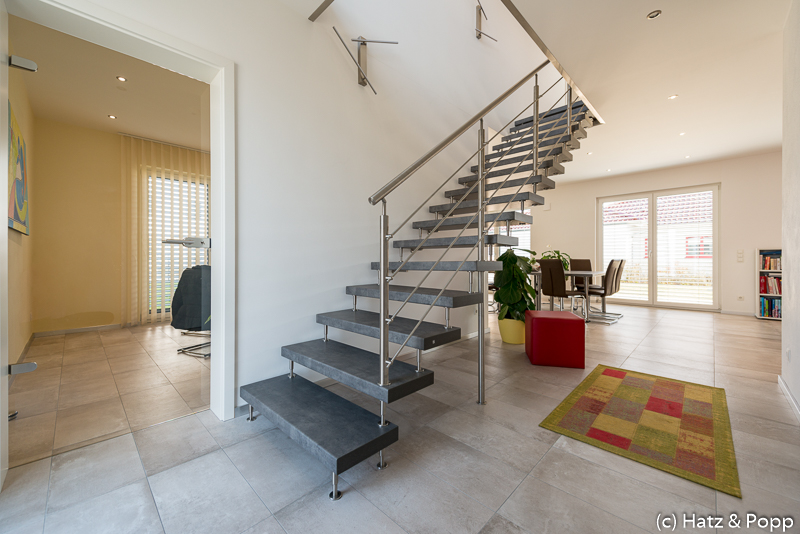 Treppe ins OG Einfamilienhaus Pocking