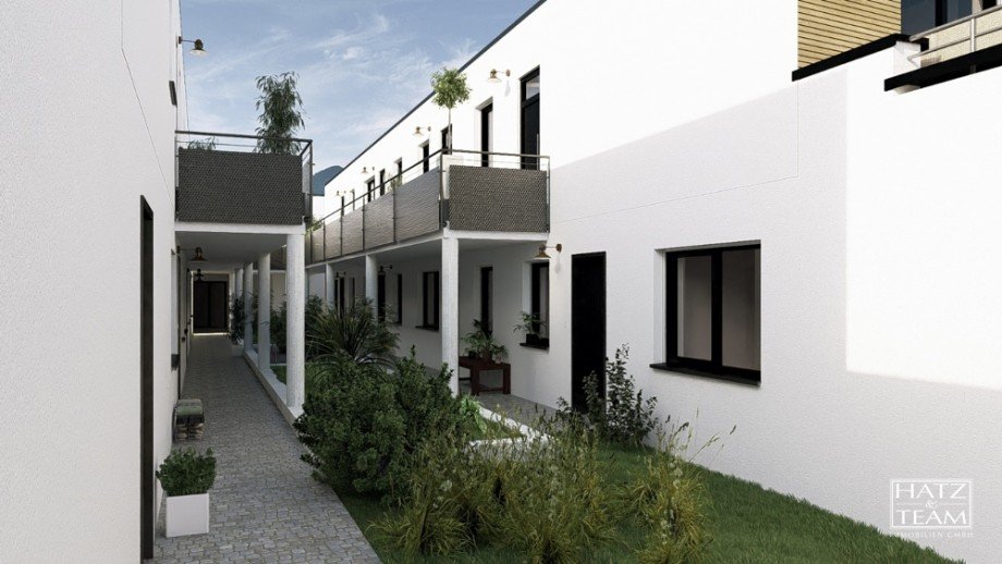 Hausansicht Etagenwohnung Bad Griesbach im Rottal