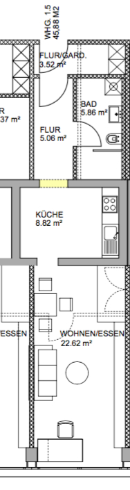 Grundriss Wohnung Etagenwohnung Passau