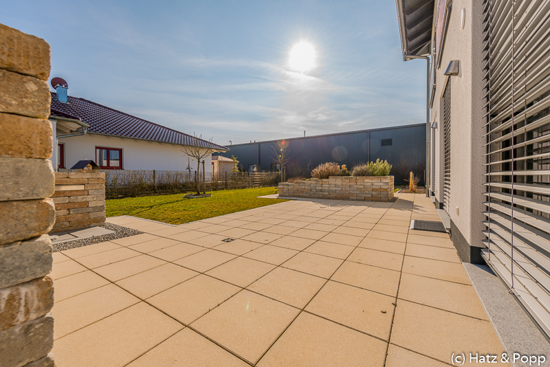 Terrasse Einfamilienhaus Pocking
