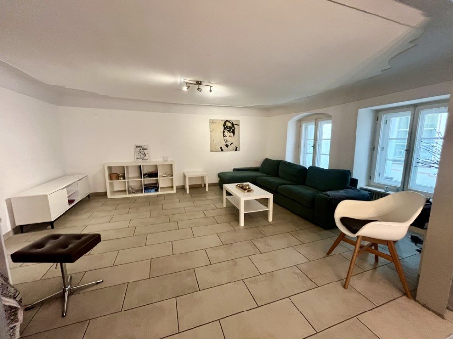 Wohnzimmer Etagenwohnung Passau