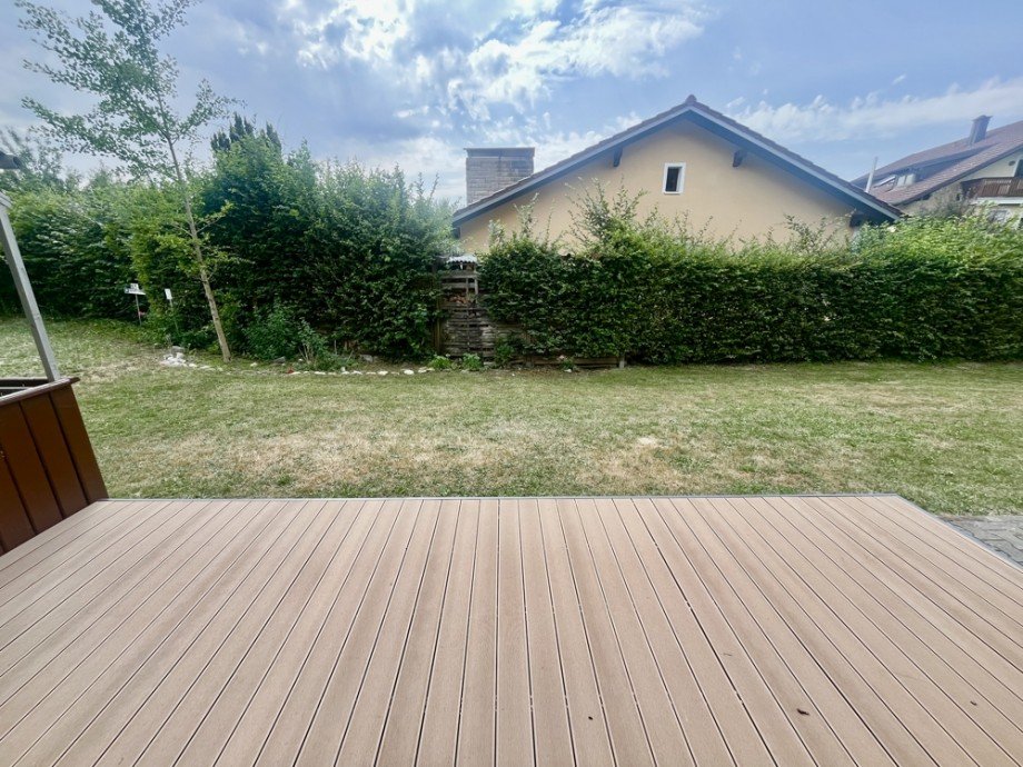 S�dwest-Terrasse Erdgeschosswohnung Salzweg