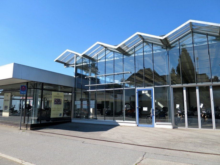 B�rohaus Au�enansicht Verbrauchermarkt Passau