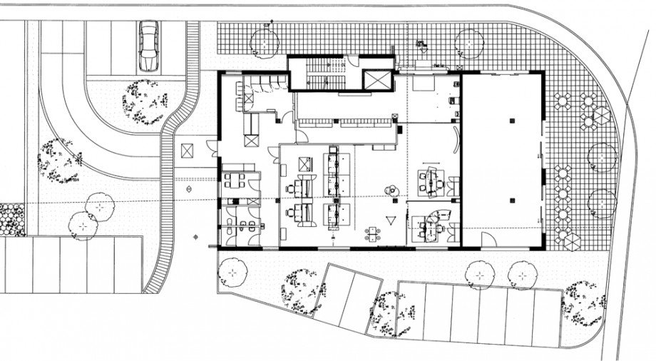 Grundriss B�rofl�che Pocking