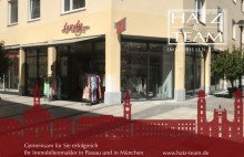 Hatz & Team Immobilen GmbH Vermietet! Eckladen in Bestlage - Direkt in der Fu�g�ngerzone von Passau