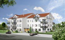 Version 3D fin Tag Projektgrundst�ck mit genehmigter Planung - 14 Wohneinheiten in attraktiver Lage