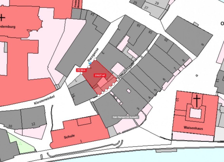 Lageplan Mehrfamilienhaus Passau