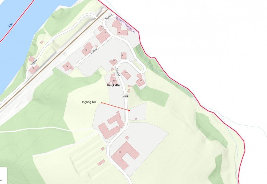 Lageplan Penthousewohnung Schardenberg