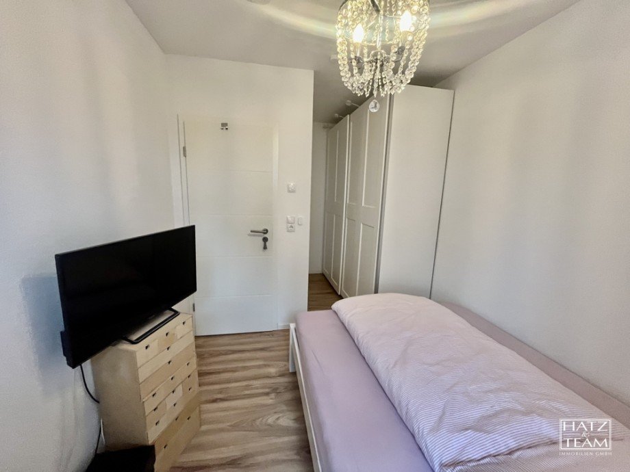 Schlafzimmer Erdgeschosswohnung Neuburg am Inn