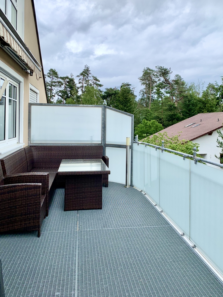 Balkon Dachgeschosswohnung Salzweg