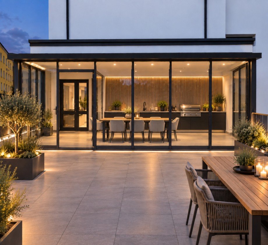 Visualisierung TerrasseWohnung Terrasse Loft-Studio-Atelier Passau