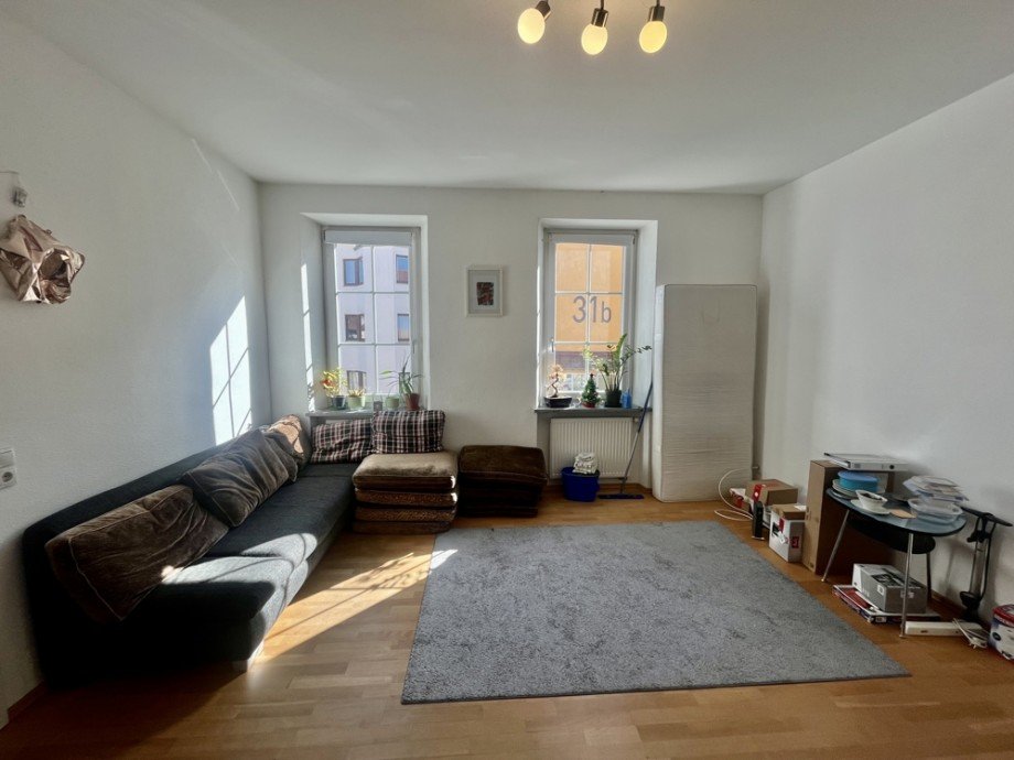 Wohnzimmer Etagenwohnung Passau