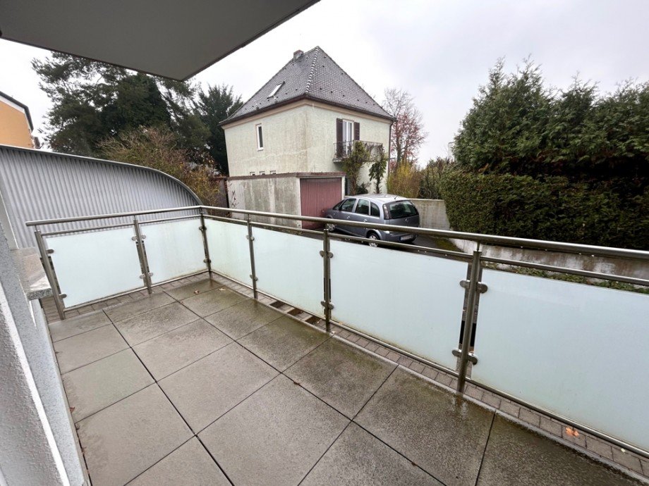 Balkon Erdgeschosswohnung Passau