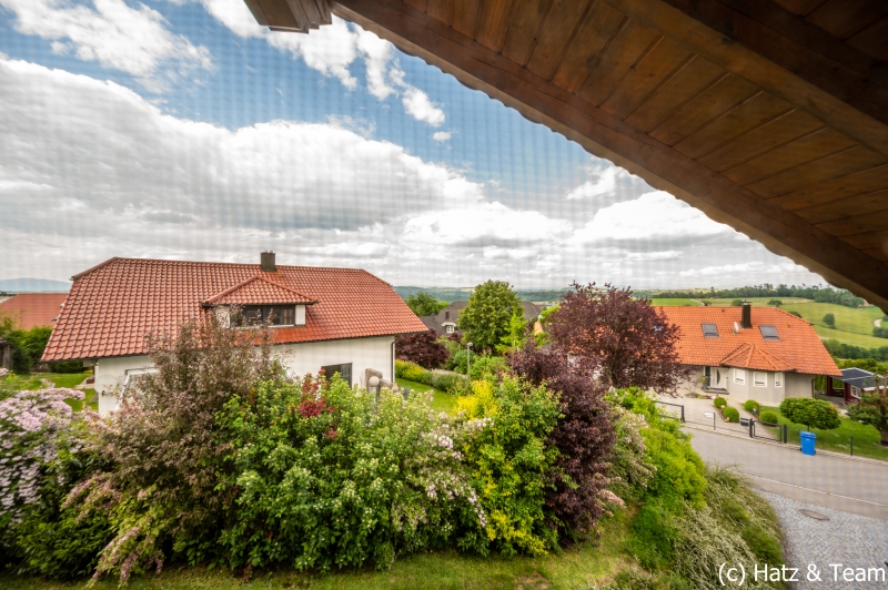 Aussicht Schlafzimmer Zweifamilienhaus Tiefenbach