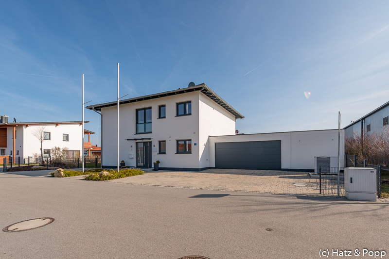Au�enansicht Einfamilienhaus Pocking