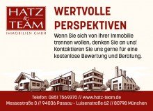 Hatz & Team Perspektiven Projektgrundst�ck mit genehmigter Planung - 14 Wohneinheiten in attraktiver Lage