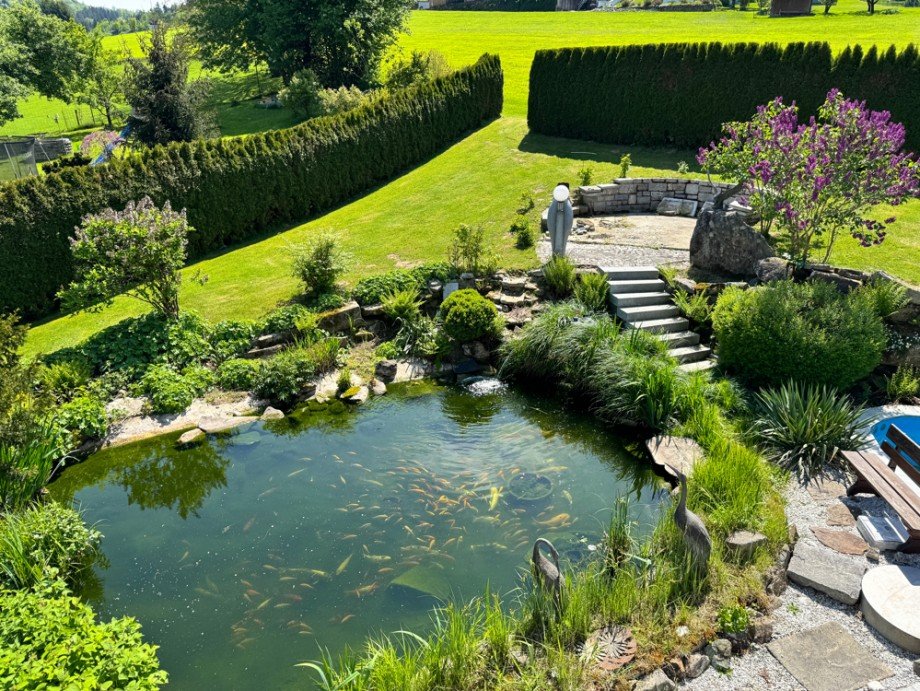 Ausblick Terrasse Villa Hauzenberg