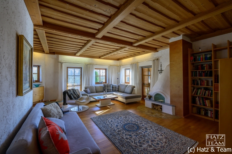 Wohnzimmer EG Einfamilienhaus Thyrnau