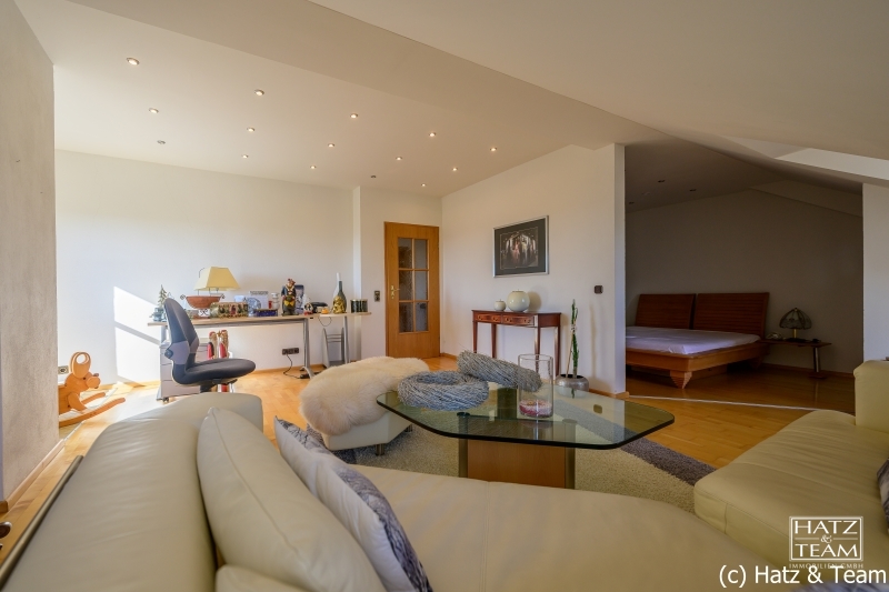 Wohnzimmer OG Einfamilienhaus Thyrnau